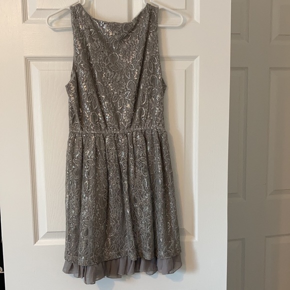 Silver Formal Dress - Picture 4 of 5